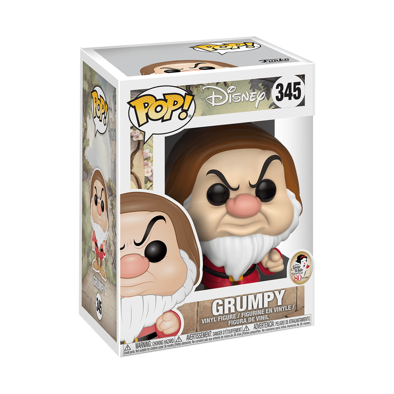 PRE-ORDEN Grumpy 345 (Disney – Snow White and the Seven Dwarfs) Funko Pop!