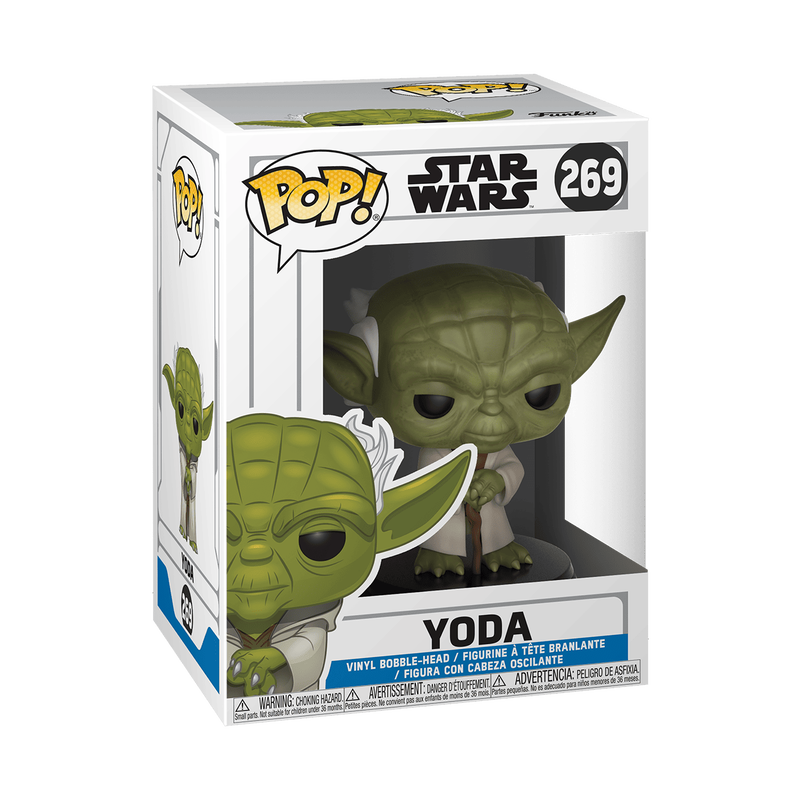 PRE-ORDEN Yoda 269 (Star Wars – Clone Wars) Funko Pop!