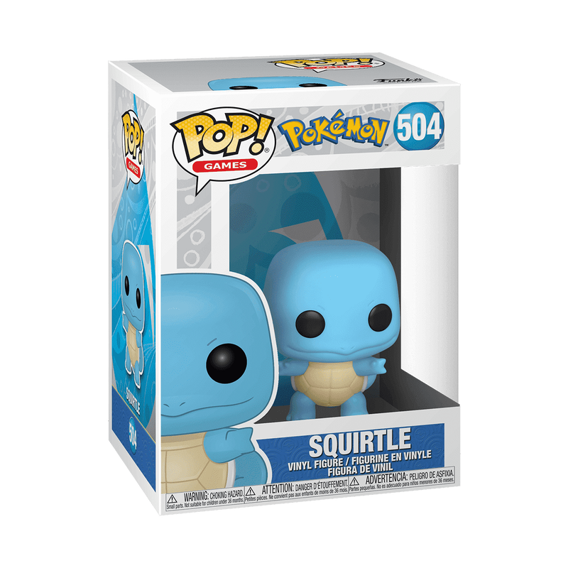 Squirtle 504 (Anime - Pokemon) Funko Pop!