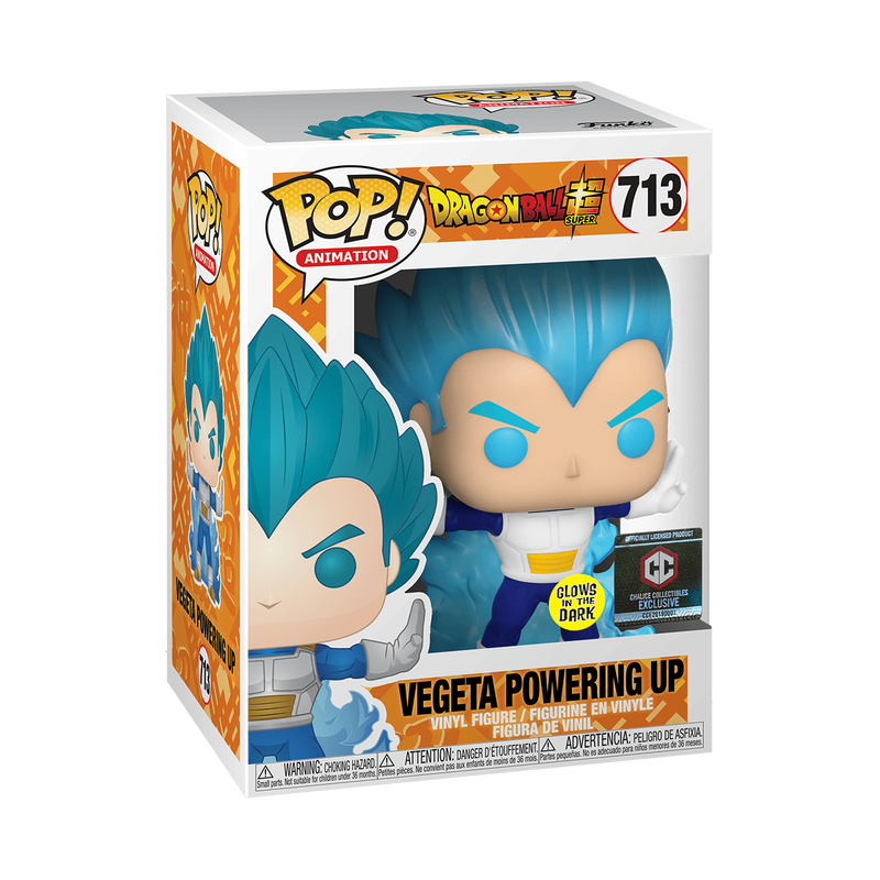 Vegeta Powering Up 713 Chalice GITD (Dragon Ball) Funko Pop!