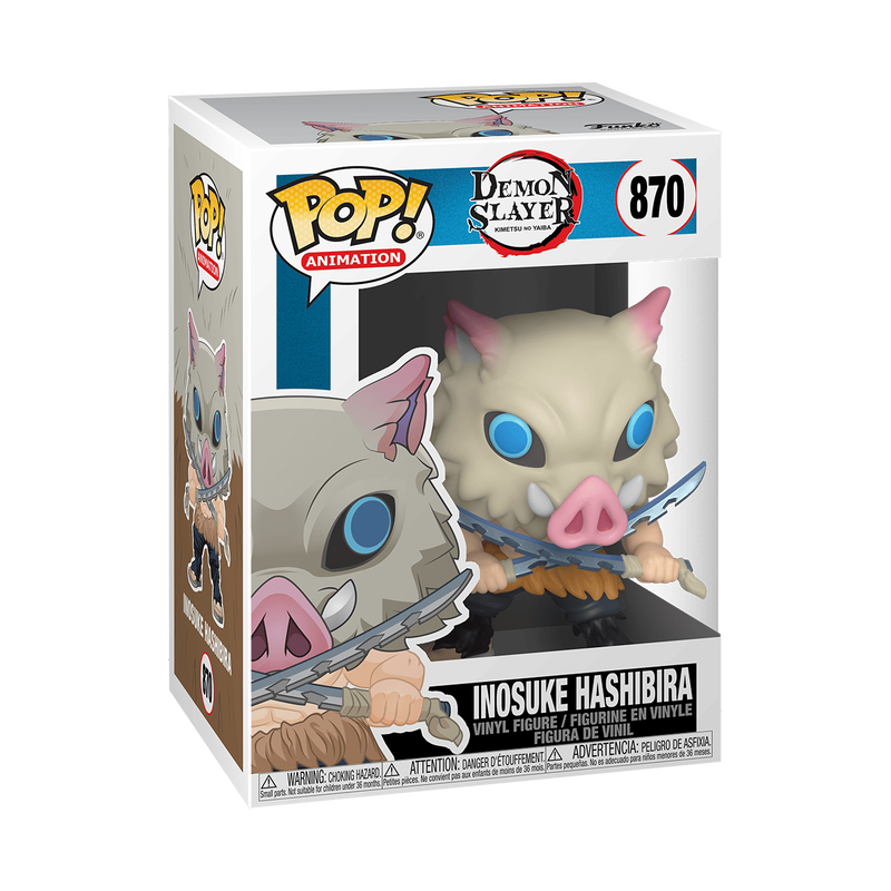 Inosuke Hashibira 870 (Anime - Demon Slayer) Funko Pop!