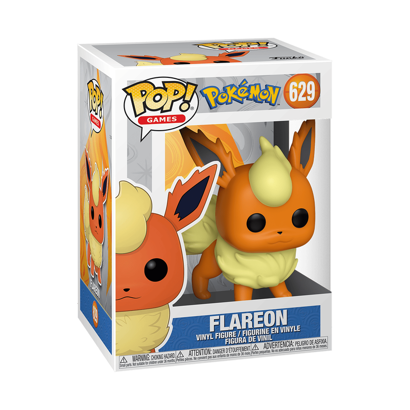 PRE-ORDEN Flareon 629 (Pokemon) Funko Pop!