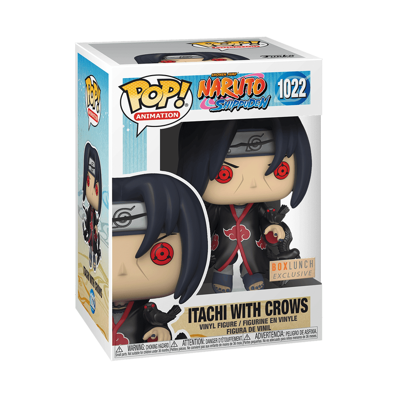 Itachi with Crows 1022 BOXLUNCH (Naruto) Funk Pop!