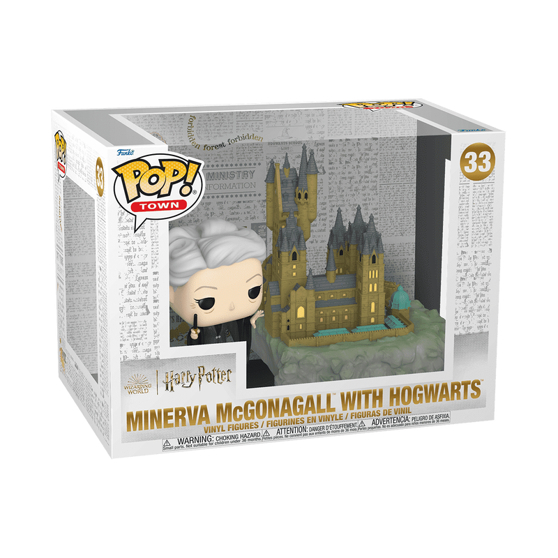 PRE-ORDEN Minerva McGonagall With Hogwarts 33 (Harry Potter) Funko Pop!