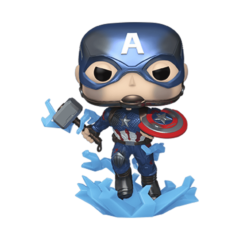 Captain America 1198 GITD (Marvel - Avengers End Game) Funko Pop!