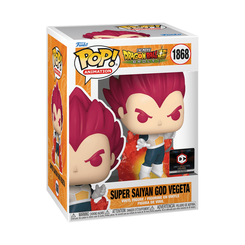 Super Saiya God Vegeta 1868 Chalice (Dragon Ball Super: Broly) Funko Pop!
