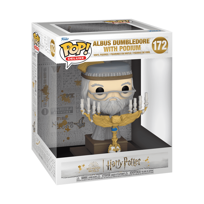 PRE-ORDEN Albus Dumbledore with podium 172 (Harry Potter) Funko Pop!