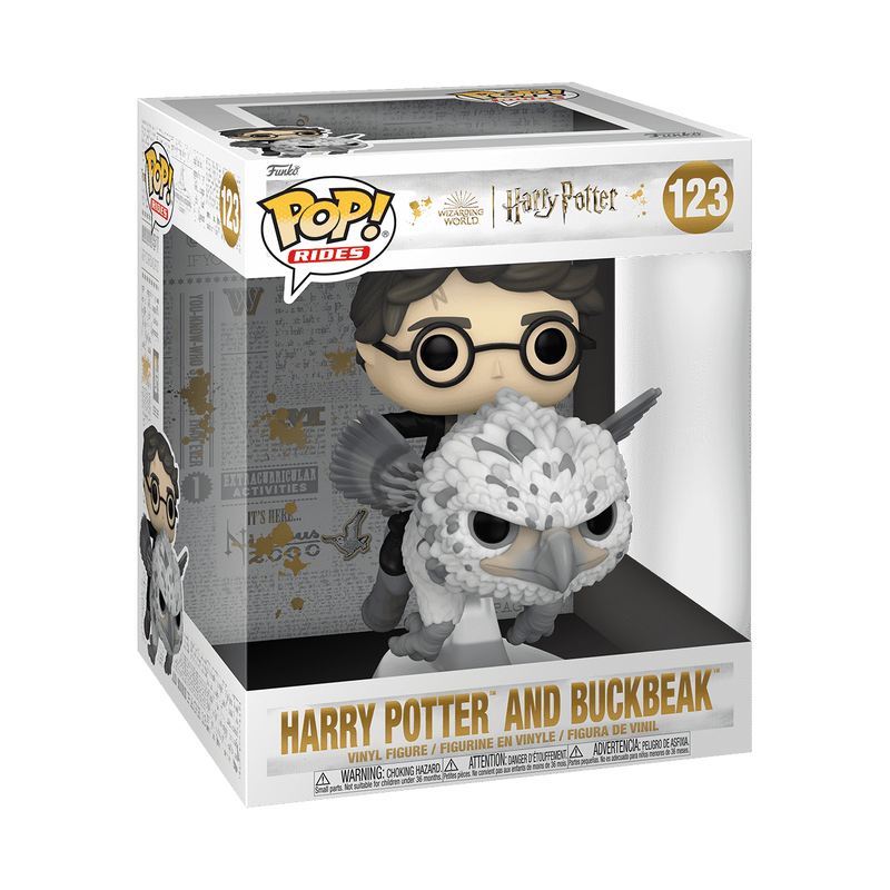 PRE-ORDEN Harry Potter and Buckbeak 123 (Harry Potter) Funko Pop!