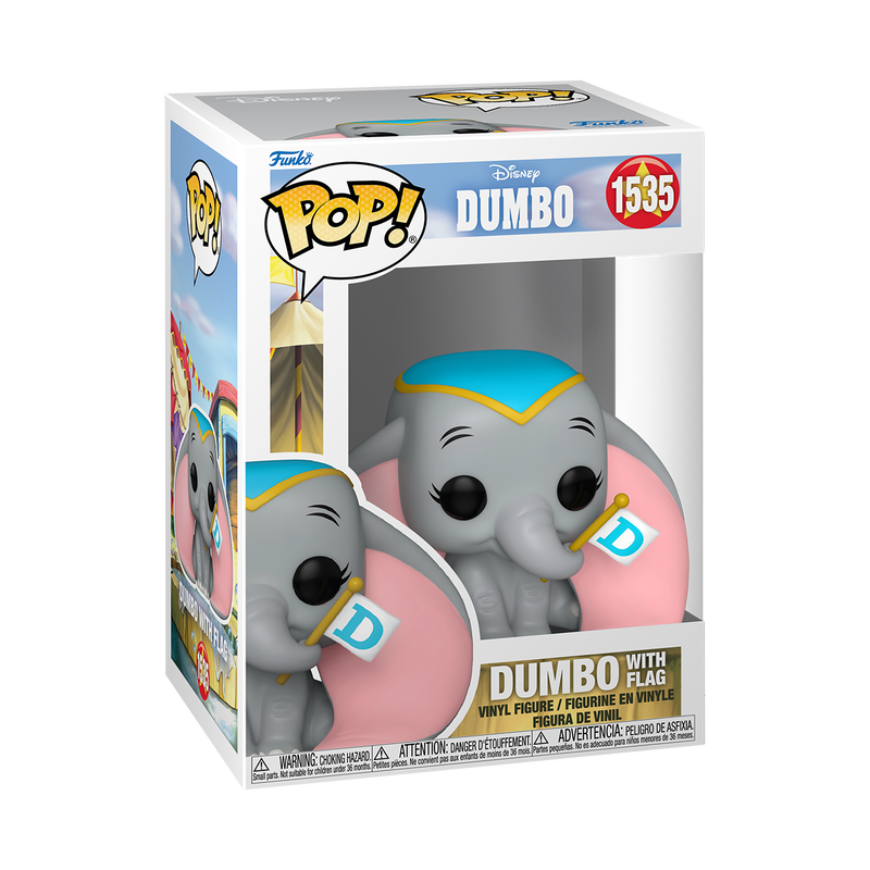 PRE-ORDEN Dumbo with Flag 1535 (Disney – Dumbo) Funko Pop!