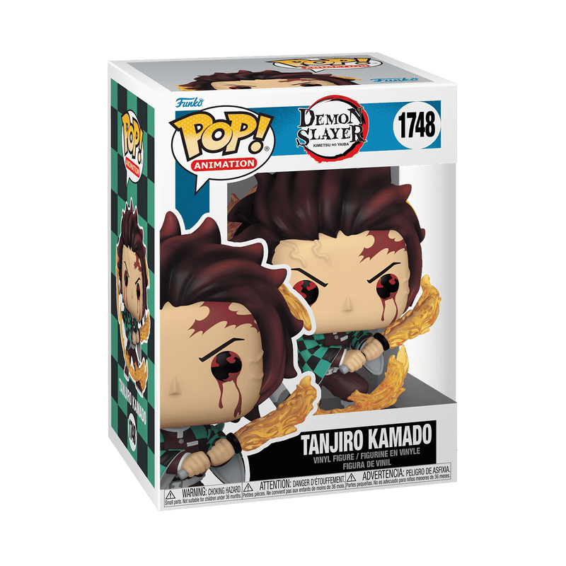 Tanjiro Kamado 1748 (Demon Slayer) (Sun Breathing) Funko Pop!