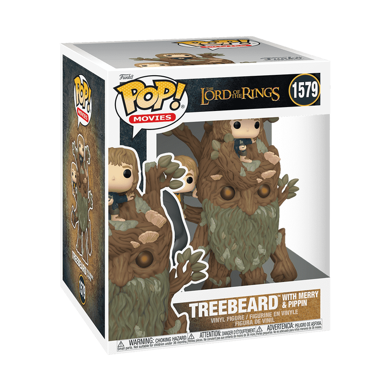 PRE-ORDEN Treebeard with Mary and Pippin 1579 (Lord of the Rings) Funko Pop!