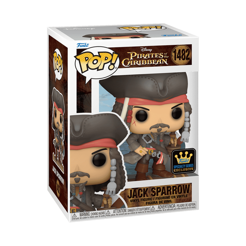 PRE-ORDEN Jack Sparrow 1482 (Pirates of the Caribbean ) Funko Pop!