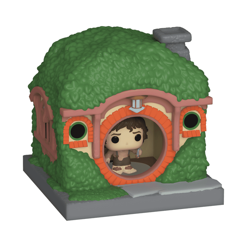 PRE-ORDEN The Lord of the Rings Frodo Baggins and The Shire Funko Bitty Pop! 1389 Town