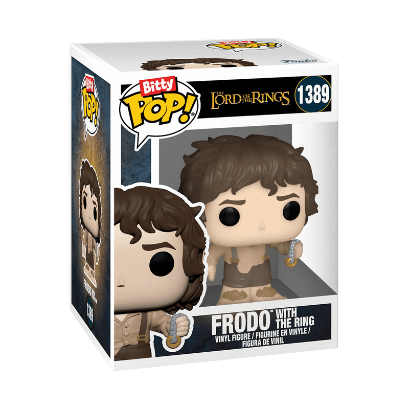 PRE-ORDEN The Lord of the Rings Frodo Baggins and The Shire Funko Bitty Pop! 1389 Town