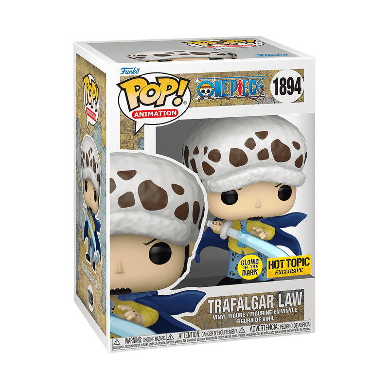 Trafalgar Law 1894 GITD HOT TOPIC (One Piece) Funko Pop!