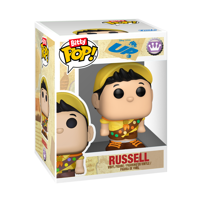 Russell and The House (Up House) Bitty Pop! Town