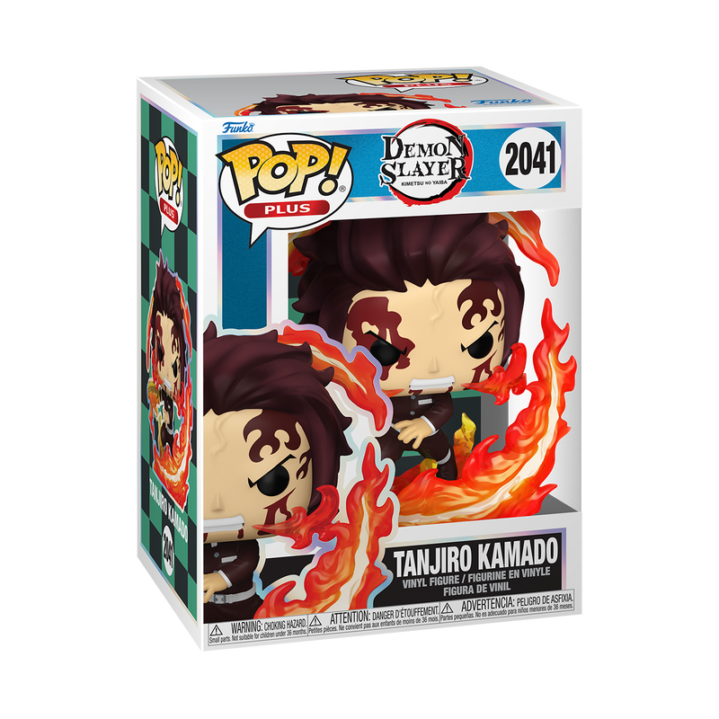 PRE-ORDEN Tanjiro Kamado 2041 (Demon Slayer) Funko Pop! PLUS