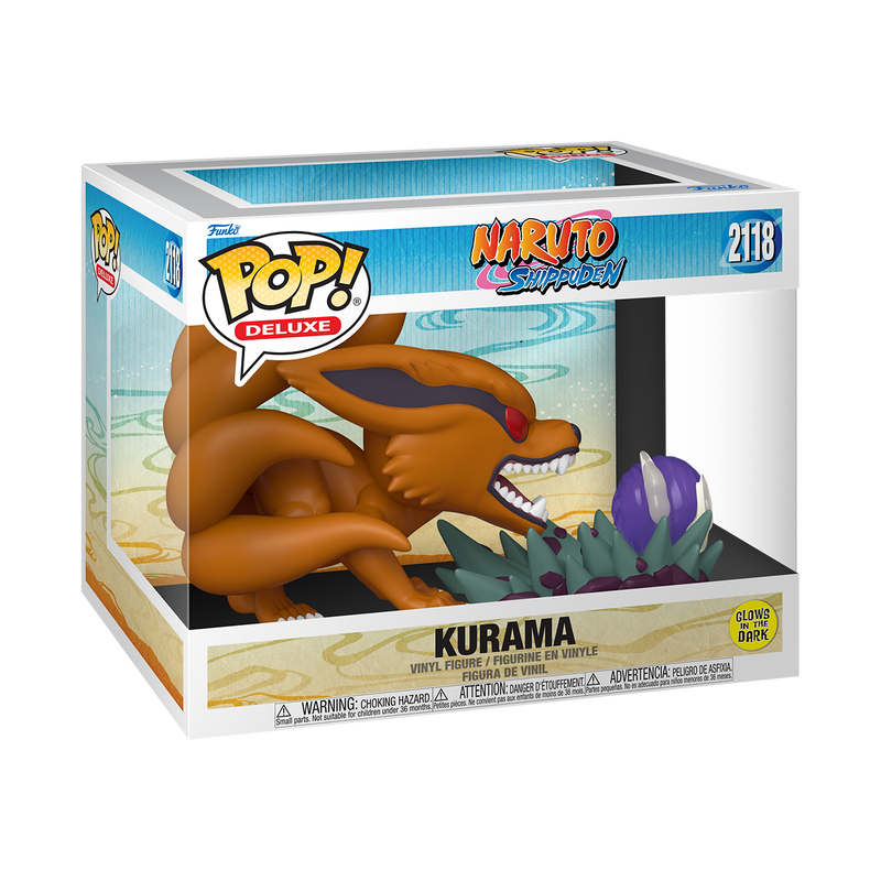 NEW!! PRE-ORDEN Deluxe Kurama 2118 (Glow) (Naruto) Funk Pop!