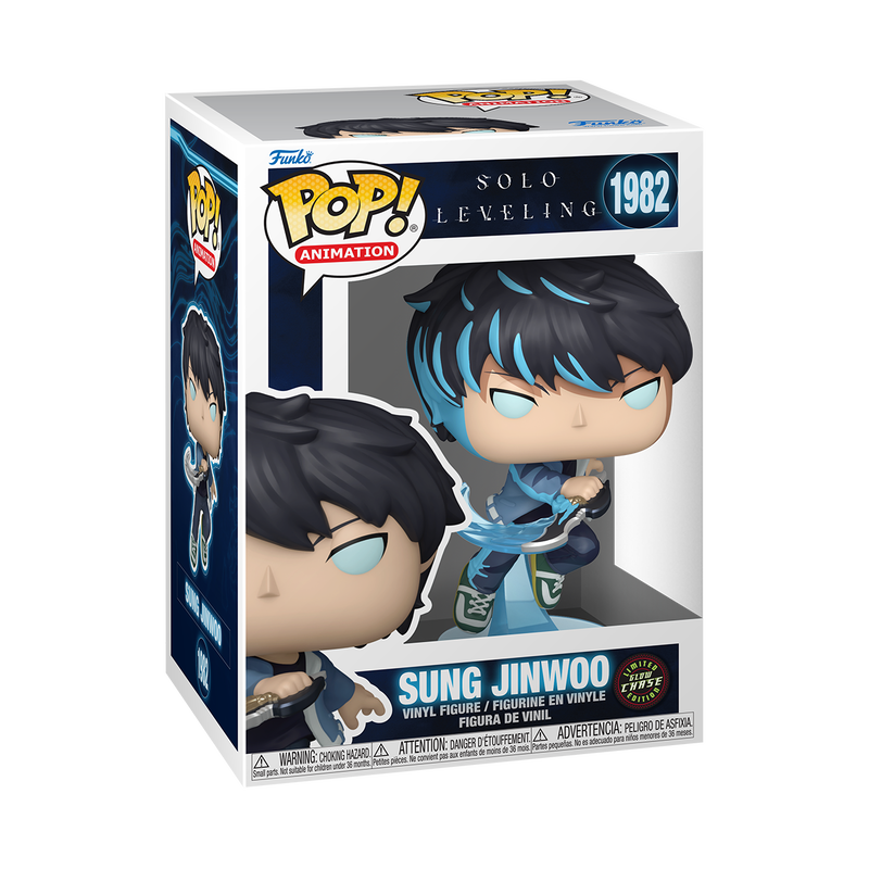 PRE-ORDEN Sung Jinwoo 1982 CHASE GITD (Solo Leveling) Funko Pop!