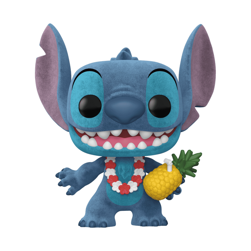 Luau Stitch Flocked Excl (Lilo and Stitch) Funko Pop! FLOCKED