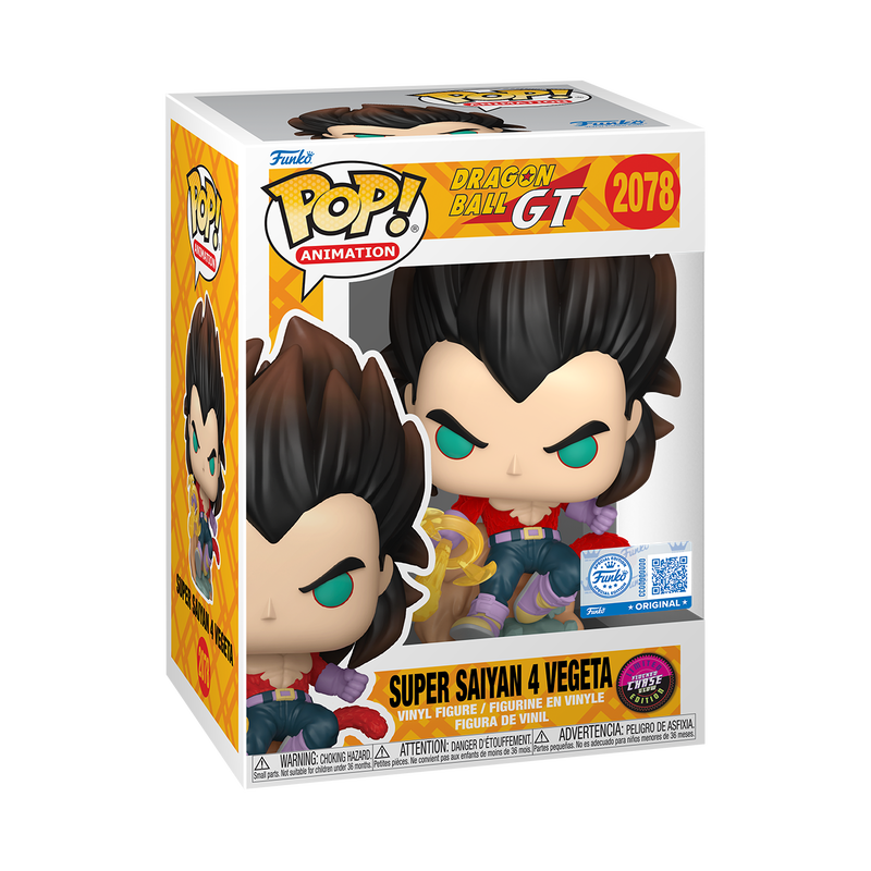 Super Saiyan 4 Vegeta 2078 CHASE (Dragon Ball GT) Funko Pop! CHASE Flocked