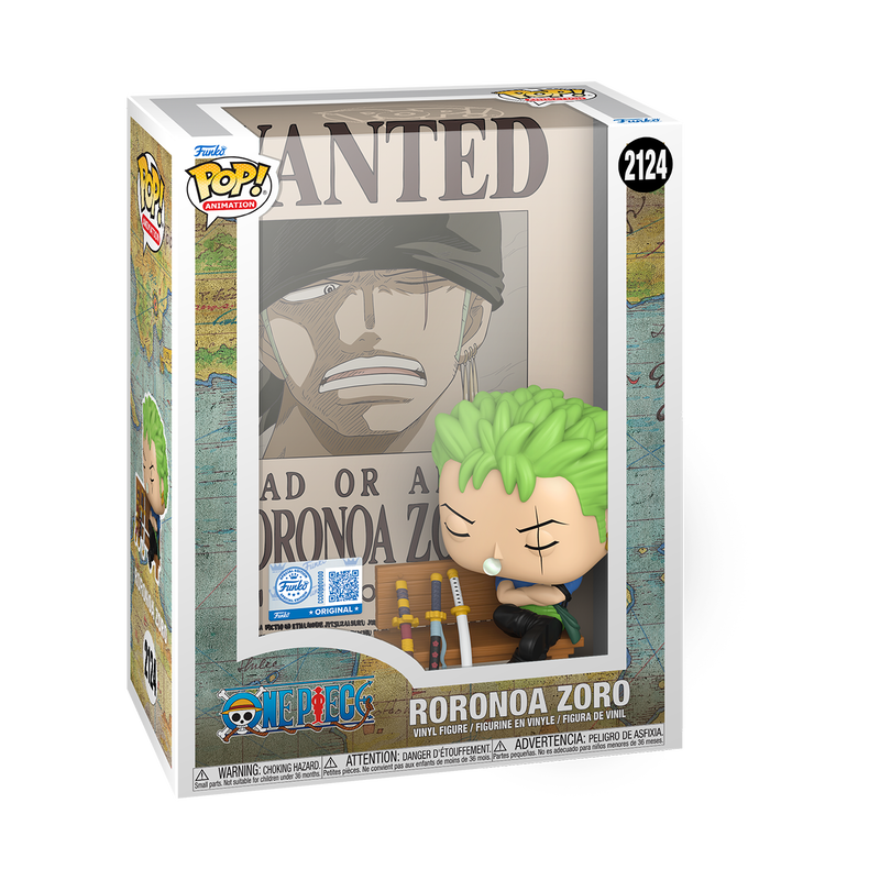 PRE-ORDEN Roronoa Zoro 2124 Wanted (One Piece) Funko Pop!