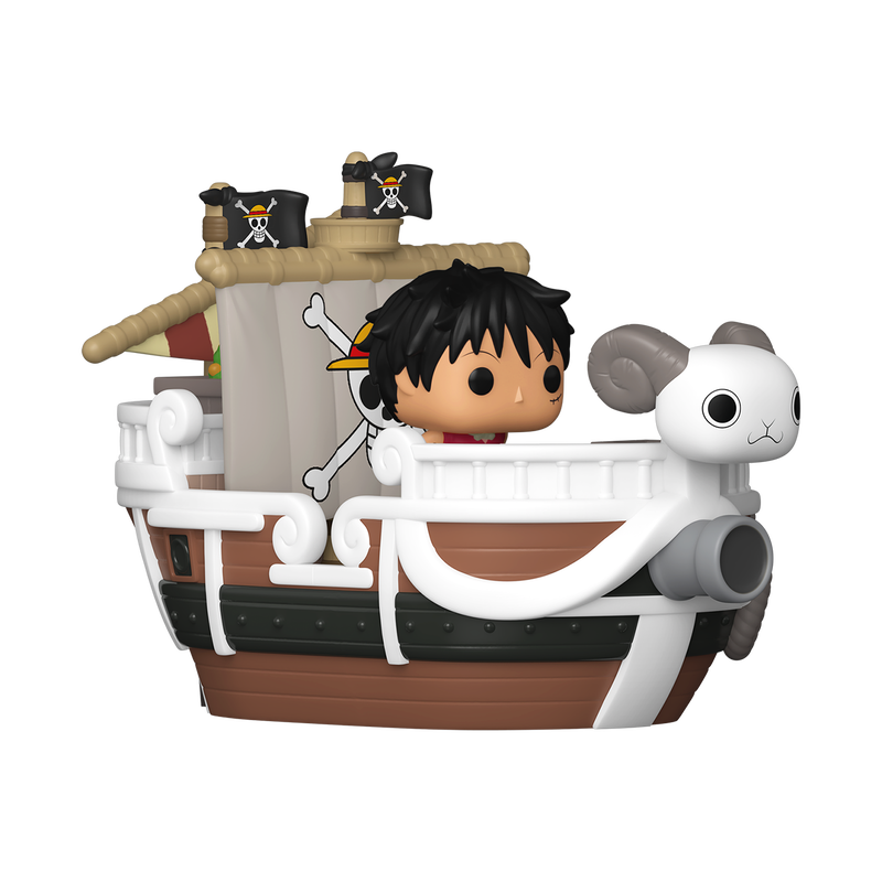 PRE-OREN Monkey D. Luffy with Going Merry Funko Bitty Pop! Ride (One Piece)