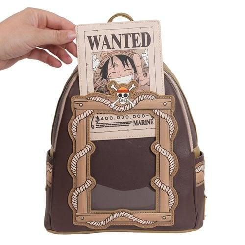 PRE-ORDEN One Piece Wanted Dead or Alive Monkey D. Luffy Mini-Backpack - EE Excl