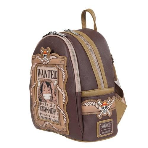 PRE-ORDEN One Piece Wanted Dead or Alive Monkey D. Luffy Mini-Backpack - EE Excl