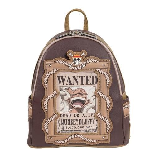 PRE-ORDEN One Piece Wanted Dead or Alive Monkey D. Luffy Mini-Backpack - EE Excl