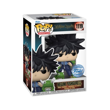 Megumi W/Toads (SE) 1119 (Anime - Jujutsu Kaisen) Funko Pop!