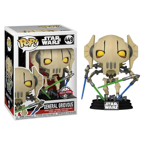 PRE-ORDEN General Grievous 449 Excl (Star Wars) Funko Pop!