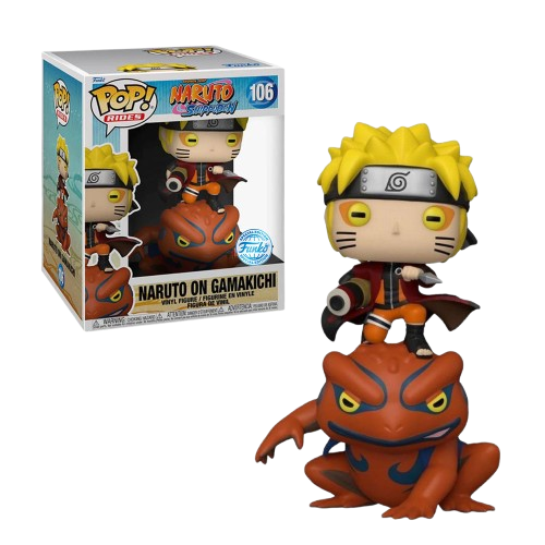 PRE-ORDEN Naruto on Gamakichi 106 SE (Anime – Naruto) Funko Pop!
