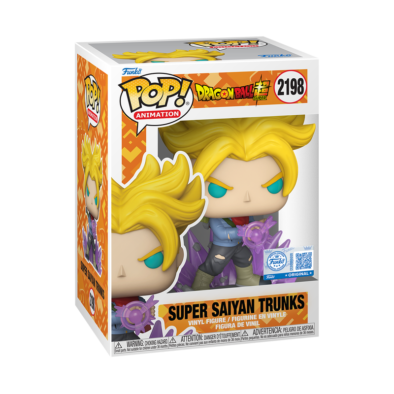 Super Saiyan Trunks #2198 (Dragon Ball) Exclusive! Funko Pop!