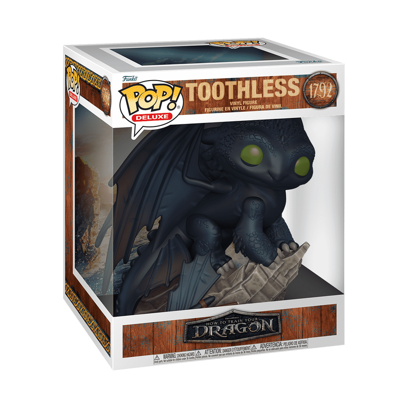 Deluxe Toothless (How to train your Dragon) #1792 Funko Pop!