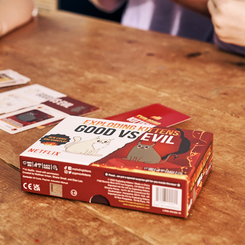 Exploding Kittens - El bien contra el mal - 2-5 Players - (Español)