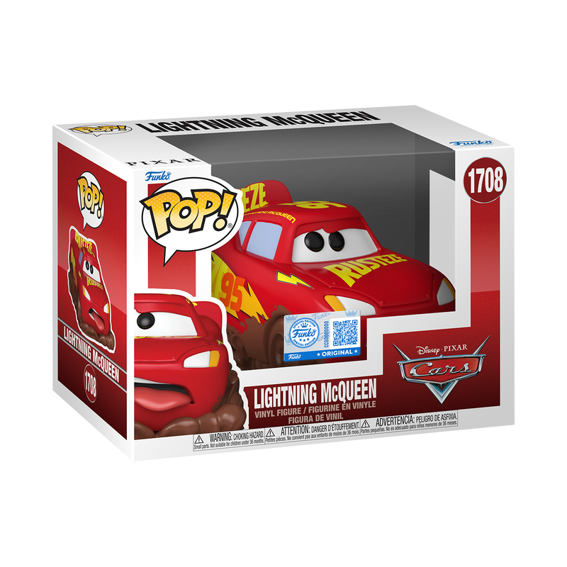 Pop! Lightning McQueen #1708 (Disney Pixar - Cars) Exclusive! Funko Pop!