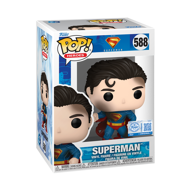 Superman (Battle Damaged)(DC Comics) #588 Funko Pop!