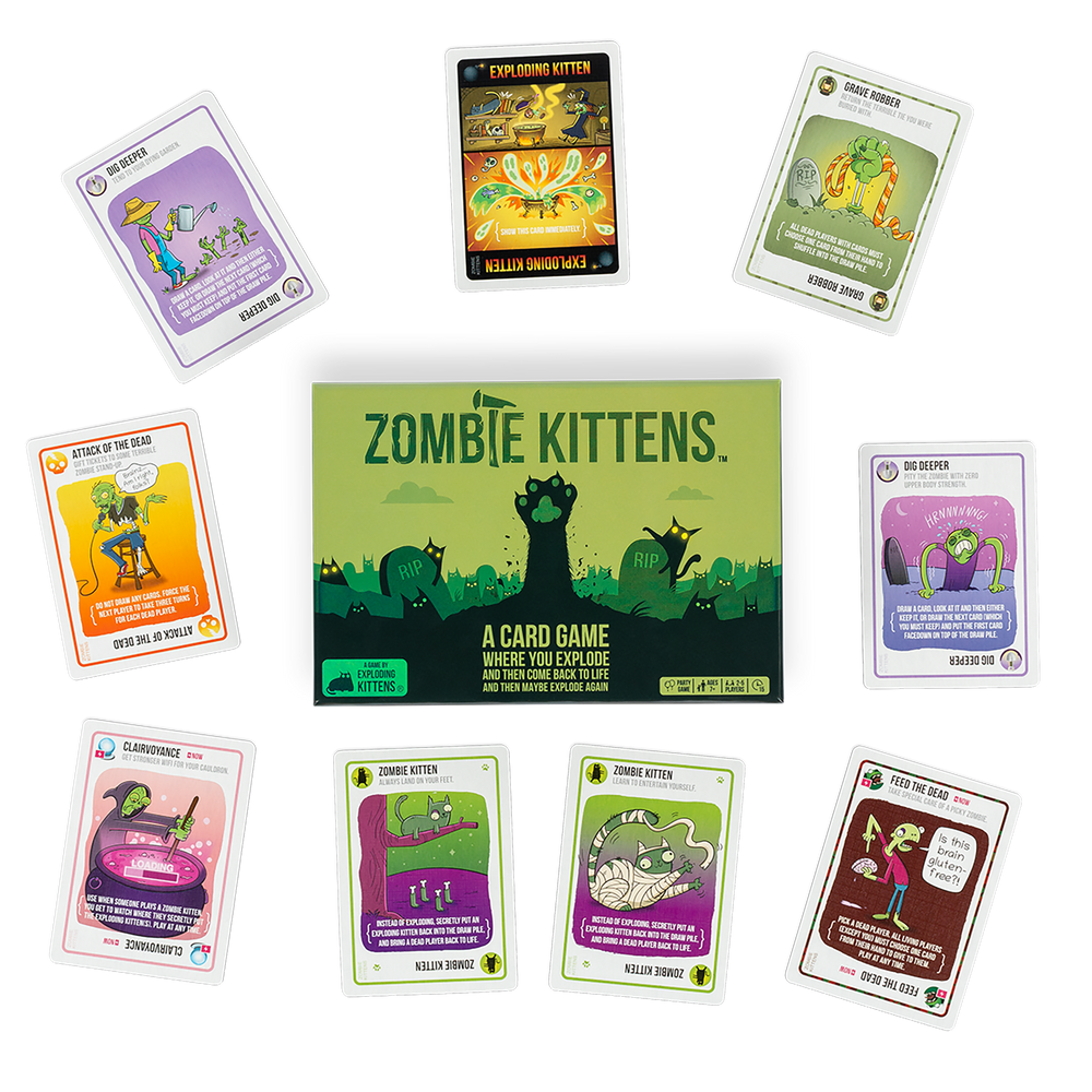 Exploding Kittens - El bien contra el mal - 2-5 Players - (Español)