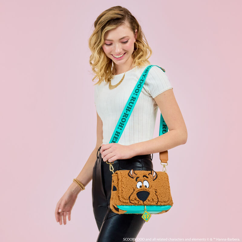 Scooby-Doo™ Sherpa Cosplay Crossbody Bag Loungefly by Funko Pop!