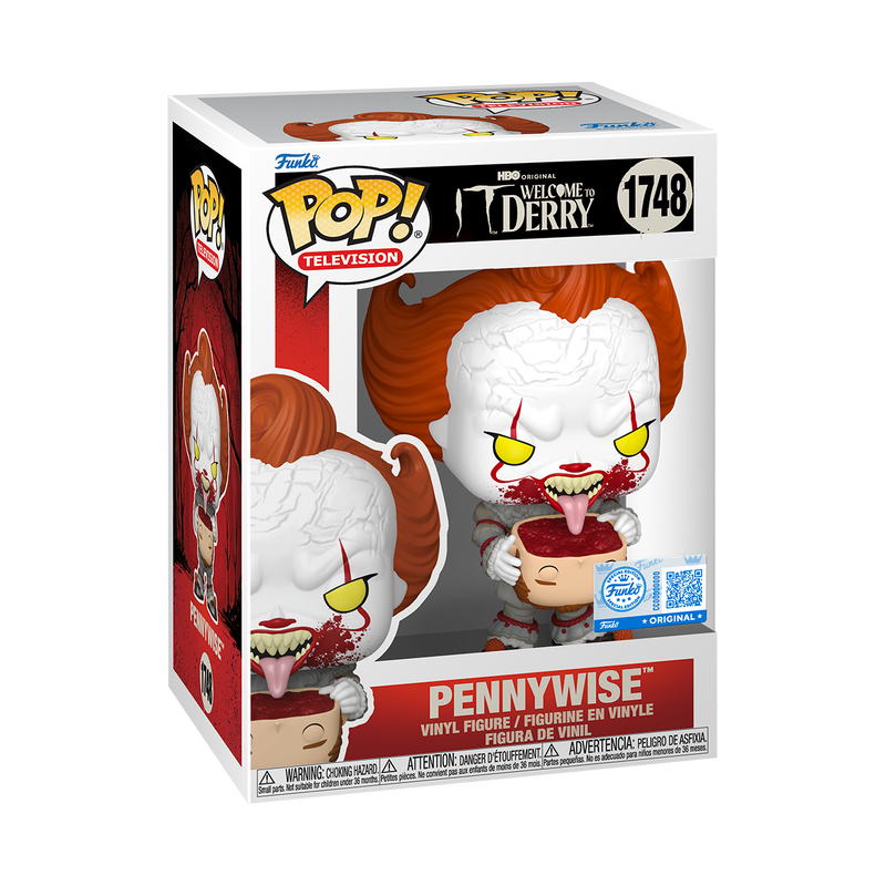 Pennywise with Head #1748 (IT) Exclusive! Funko Pop!