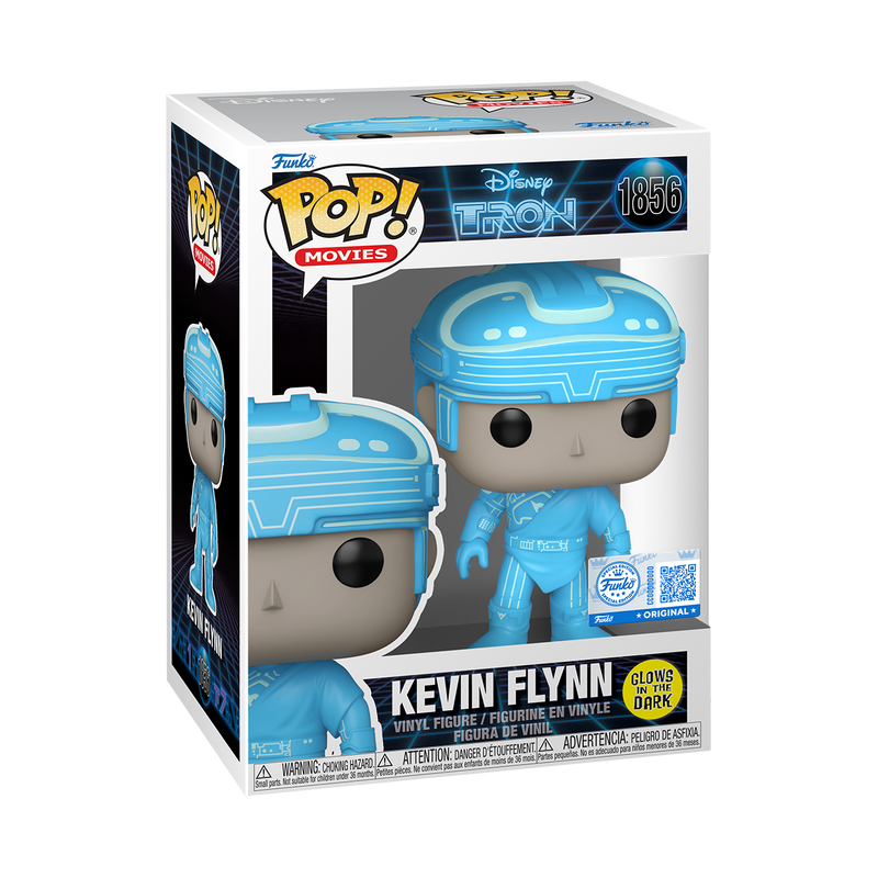 Kevin Flynn #1856 (Disney - Tron) Glow Exclusive! Funko Pop!