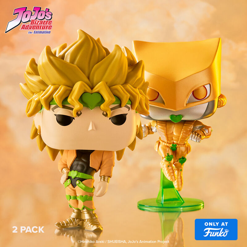 Dio & The World (Jojo's Bizarre Adventure) 2-Pack Funko Pop Exclusive!