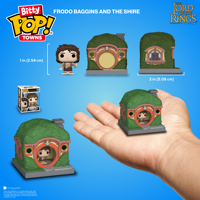 Bitty Pop! Towns Frodo Baggins and The Shire (LORD)