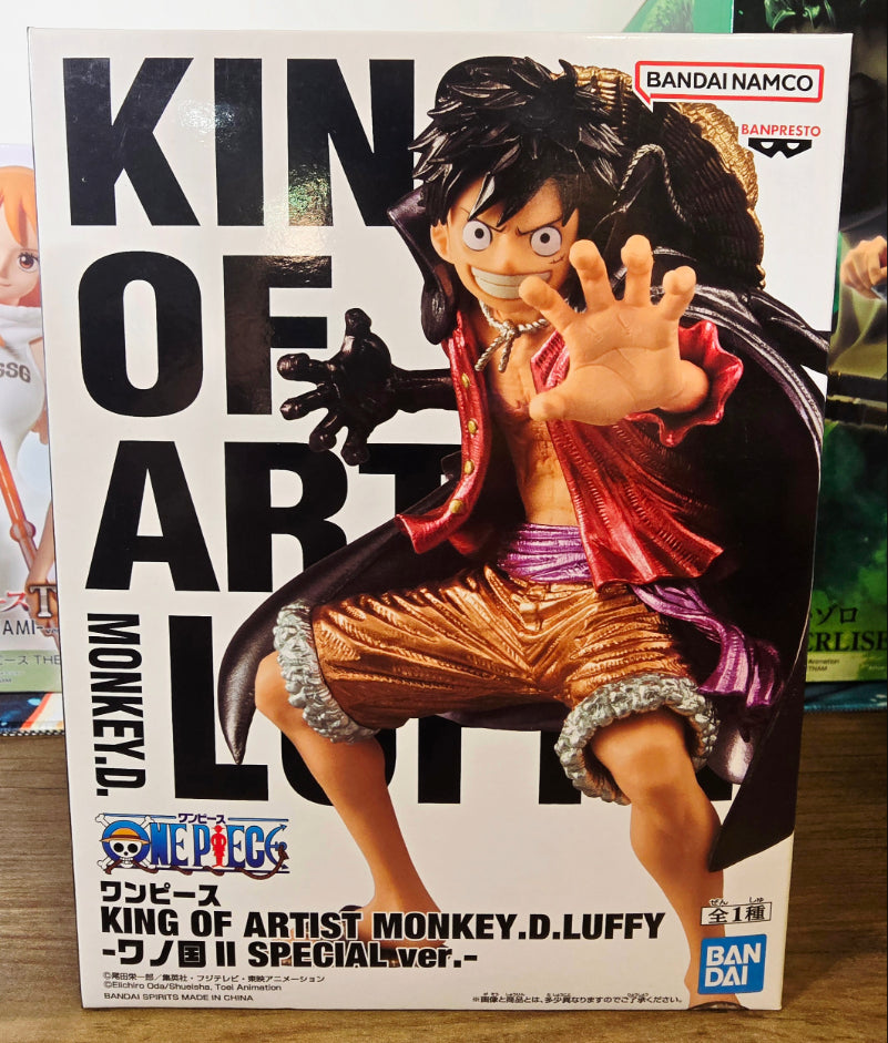 Monkey. D. Luffy Gear Wano (One Piece) - Banpresto-BANDAI (King of Artists II Figure)
