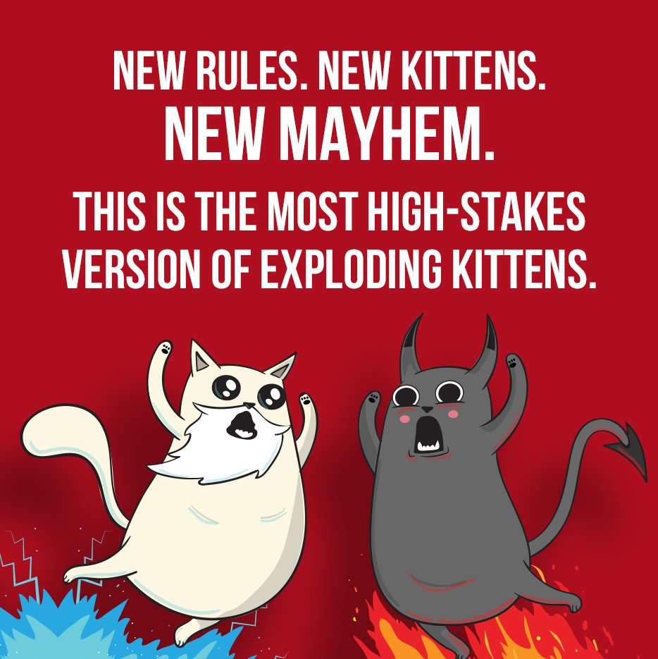 Exploding Kittens - El bien contra el mal - 2-5 Players - (Español)