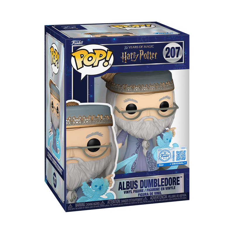 Pre-Orden Albus Dumbledore with Patronus #207 (Harry Potter) Funko Pop Exclusive!