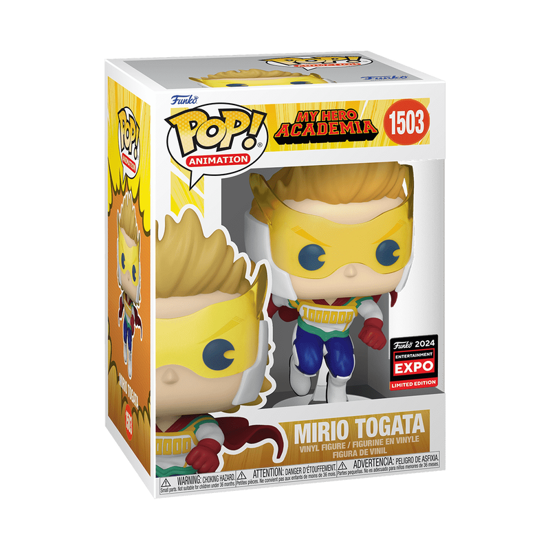 Mirio Togata (My Hero Academia) #1503 Funko Pop Exclusive EXPO 2024.