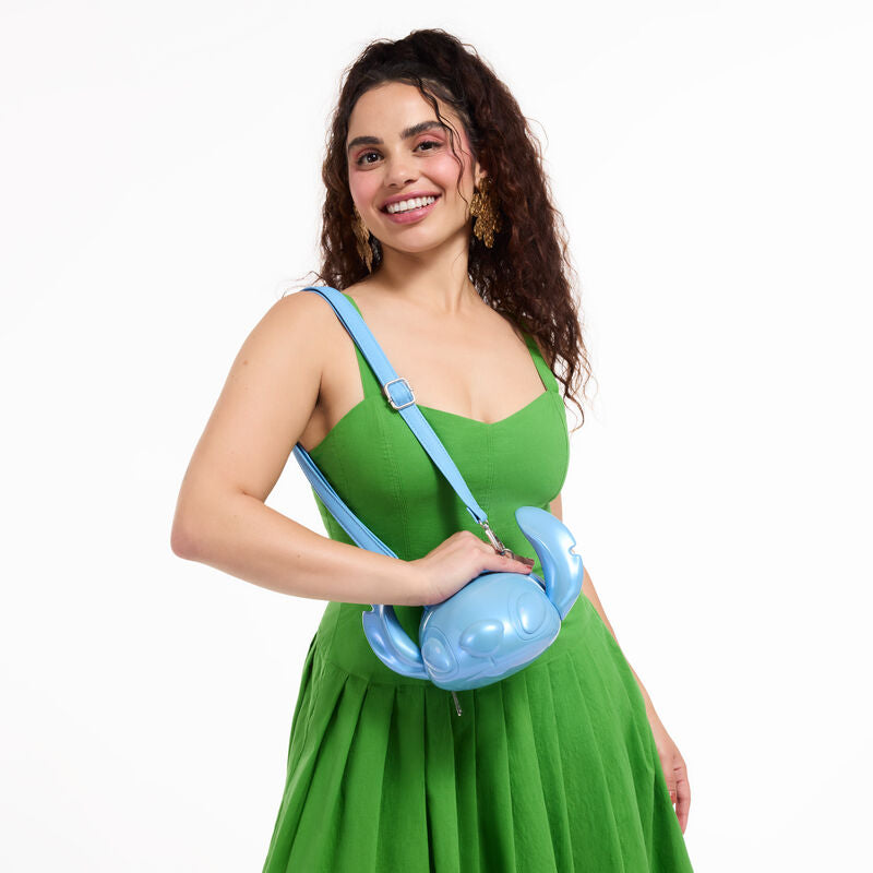 SDCC Limited Edition Stitch Molded Figural Crossbody Bag Loungefly by Funko Pop!