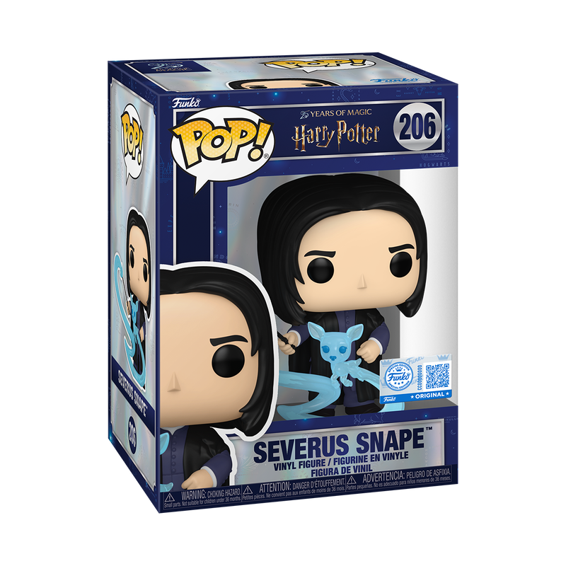 Pre-Orden Severus Snape with Patronus #206 (Harry Potter) Funko Pop Exclusive!